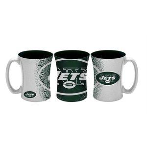 New York Jets 14oz Coffee Mug Mocha Style NFL